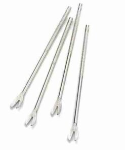 Chrome Plated Seafood Picks – 4 Pack